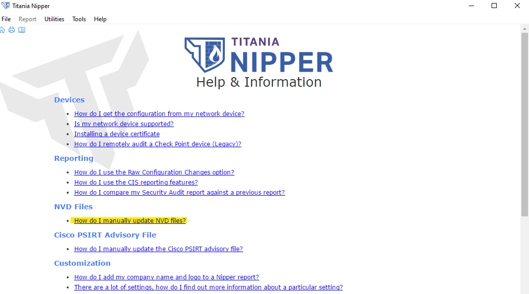 nipper software